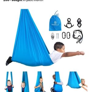 Kids Sensory Swing Pod - Blue